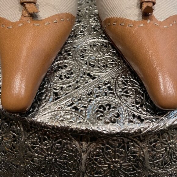 Prada Slingback Kitten Heel Pointed Toe 36.5 EU - Picture 3 of 9